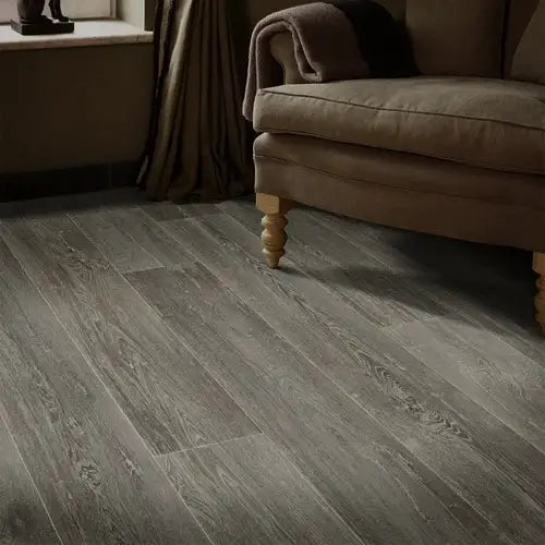 Piso Vinílico Click Gris Rustico